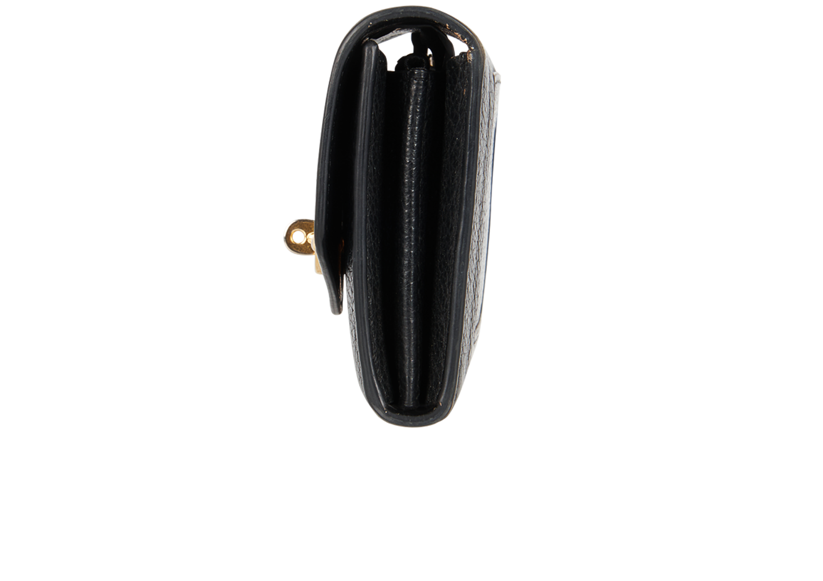 Mulberry Darley Purse, &pound;195, Accessories, Black, Leather, Bottom view